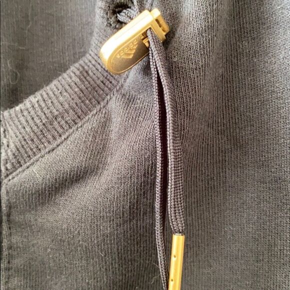 Adidas 3 Stripe back Gold toggle pullover - Picture 6 of 10